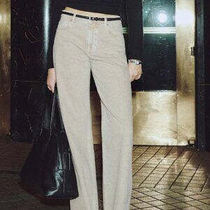 Charlie Low Rise Straight Leg in "Petoskey"